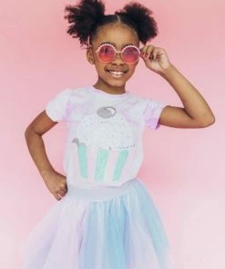 Lola + The Boys Cupcake Tie Dye Tee