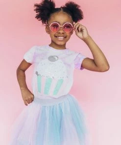 Lola + The Boys Cupcake Tie Dye Tee