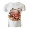 Lola + The Boys Forbidden Nutella Tee White