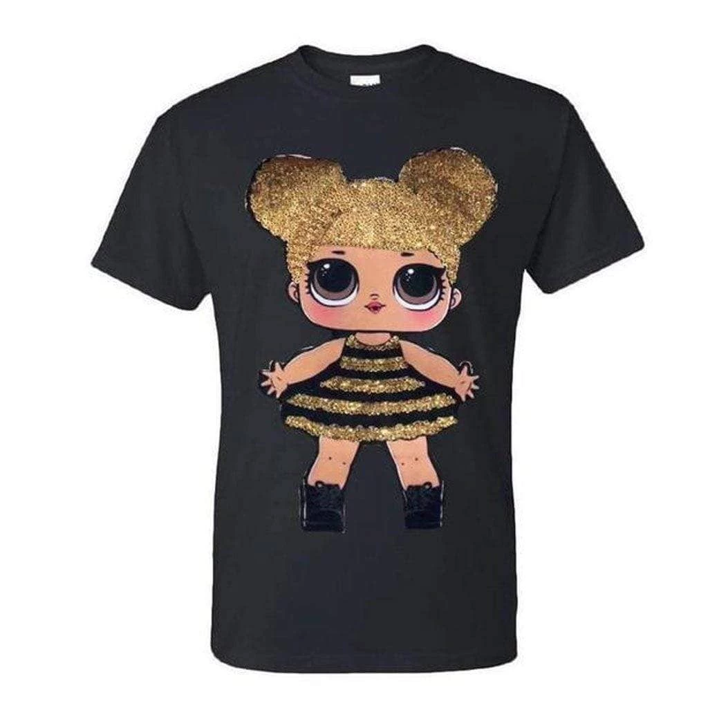 Hot Sale ๐ฅ Lola & The Boys ๐ง Girls Sequin Doll T-Shirt ๐ 5 Lola & The Boys Girls Sequin Doll T-Shirt