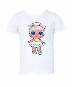 Hot Sale ๐ฅ Lola & The Boys ๐ง Girls Sequin Doll T-Shirt ๐ 14 Lola & The Boys Girls Sequin Doll T-Shirt