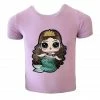 Lola & The Boys Girls Sequin Doll T-Shirt