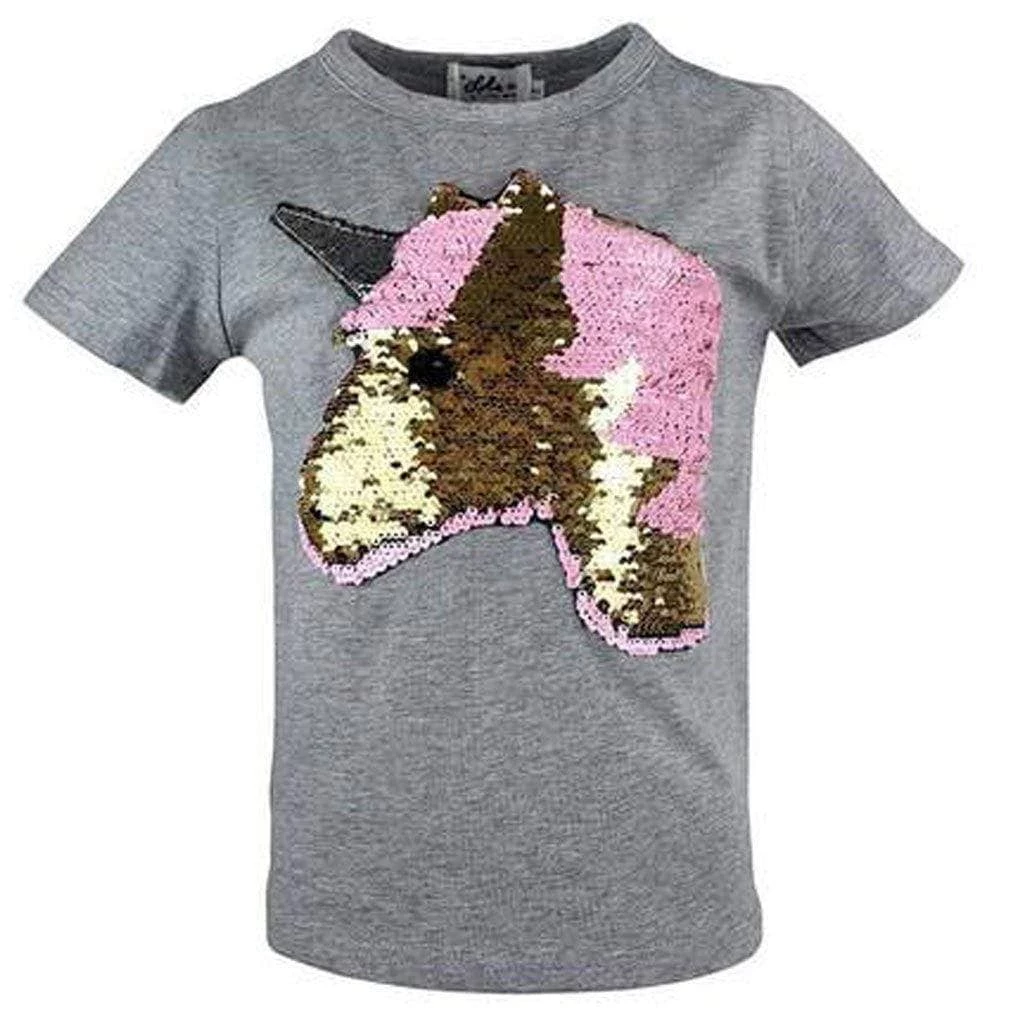 Top 10 π Lola & The Boys Golden Unicorn Flip T-Shirt π§ Girls π₯° 4 Lola & The Boys Golden Unicorn Flip T-Shirt Girls