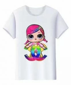 Lola + The Boys LED Rainbow Doll Tees
