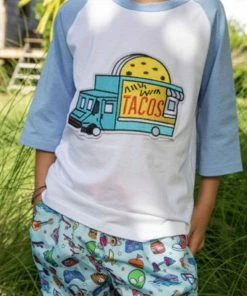 Lola + The Boys Taco Truck Baseball Tee