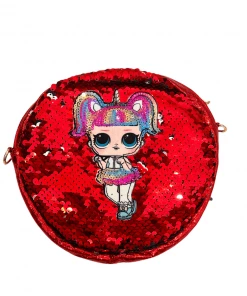 Lola + The Boys Unicorn Sequin Doll Crossbody
