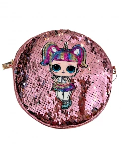 Lola + The Boys Unicorn Sequin Doll Crossbody