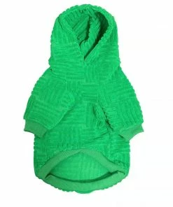 Lola + The Boys Fashionista Pup Emerald Hoodie